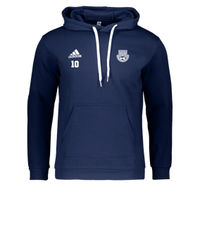 adidas Entrada 22 Hoody Blau