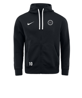 Nike Park 20 Fleece Kapuzenjacke Schwarz F010