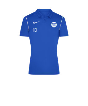 Nike Park 20 Poloshirt Damen Blau Weiss F463