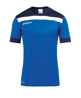uhlsport Offense 23 Shirt Korte Mouw Kids Blauw F03 - blauw