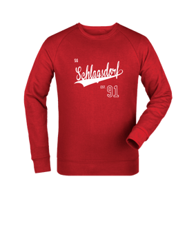 Merch Roller Sweatshirt Red | #town