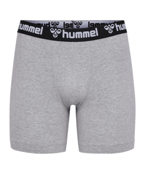 Hummel 2-Pack sous-vêtements Shorts gris F2006 - gris