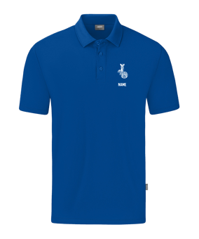 JAKO Organic Stretch Polo Shirt Blau F400