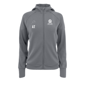 adidas Tiro 25 Travel Kapuzenjacke Damen Grau