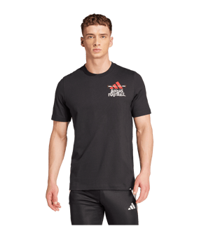 adidas T-Shirt Schwarz - schwarz