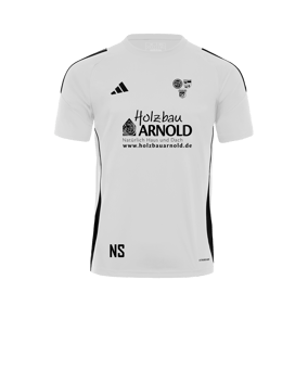 adidas Tiro 24 Trikot Weiss Schwarz