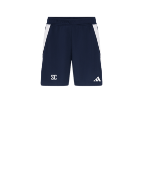 adidas Tiro 24 Training Short Damen Blau Weiss