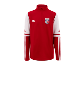adidas Squadra 25 HalfZip Sweatshirt Kids Rot