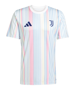 adidas Juventus Turin Prematch Trikot Weiß - weiss
