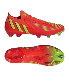 adidas Predator EDGE.1 L FG Game Data Rot Grün - rot