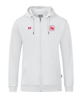 JAKO Organic Kapuzenjacke Weiss F000