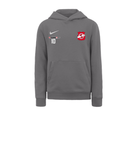 Nike Park 20 Fleece Hoody Kids Grau Weiss F071