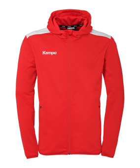 Kempa Emotion 27 giacca con cappuccio bambini  rosso F61 - rosso