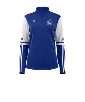adidas Squadra 25 HalfZip Sweatshirt Femmes Bleu