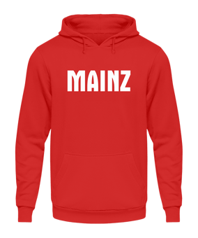 Hoody "Mainz" Rot - rot
