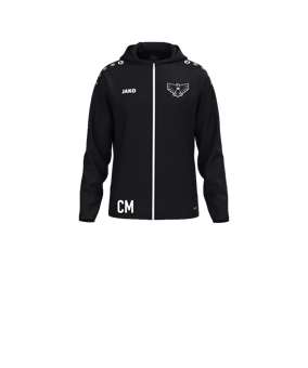 JAKO One Kapuzenjacke Kids Schwarz F800