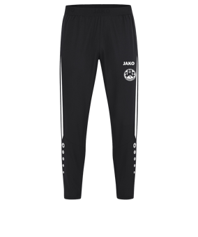 JAKO Power Freizeithose Schwarz Weiss F802