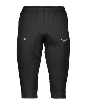 Nike Academy 3/4 Trainingshose Schwarz F010