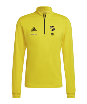 adidas Entrada 22 HalfZip Sweatshirt Gelb