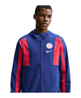 Nike Paris Saint-Germain Trainingsjacke Blau F455