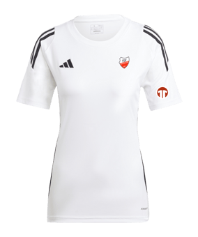adidas Tiro 24 Trikot Damen Weiss Schwarz