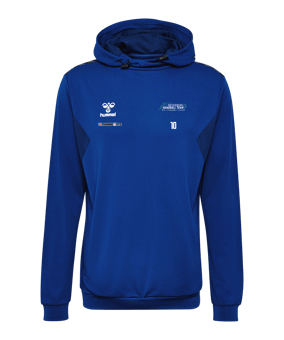 Hummel hmlAUTHENTIC PL Hoody Blau F7045