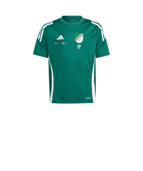 adidas Tiro 24 Trikot Kids Grün Weiss