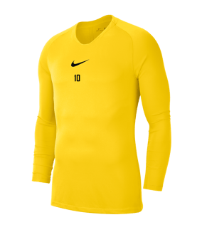 Nike Park First Layer Top langarm Kids Gelb F719