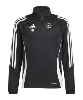 adidas Tiro 24 Trainingstop Kids Schwarz Weiss