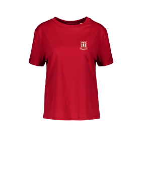 Merch Muser T-Shirt Women Red | #logo4c