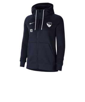 Nike Park 20 Fleece Kapuzenjacke Damen Blau F451