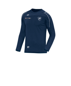 JAKO Classico Sweatshirt Kids Blau Weiss F09