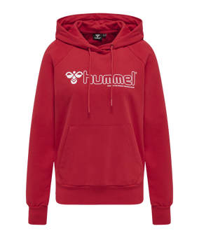 Hummel hmlNONI 2.0 Hoody Damen Rot F3658 - rot