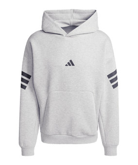 adidas Future Icons Three Stripes Hoody Grijs - grijs