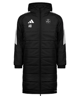 adidas Tiro 26 Winterjacke Long Schwarz