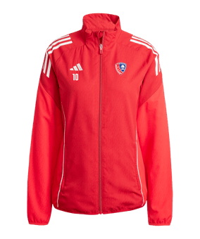 adidas Tiro 25 Competition Präsentationsjacke Damen Rot