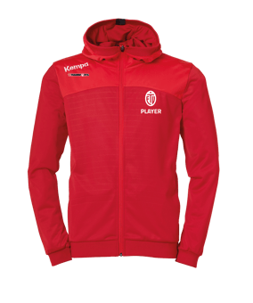 Kempa Emotion 2.0 Kapuzenjacke Rot F03