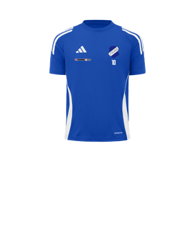adidas Tiro 24 Trikot Kids Blau Weiss 