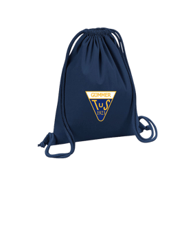 Merch Organic Premium Cotton Gymsack French Navy | logo4c