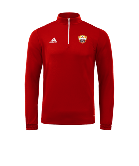 adidas Entrada 22 HalfZip Sudadera Rojo 