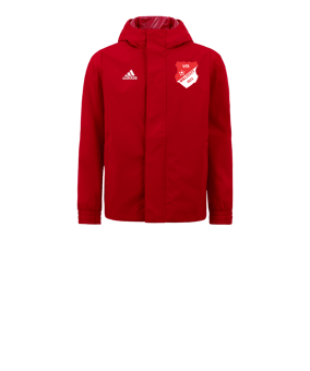 adidas Entrada 22 Allwetterjacke Kids Rot