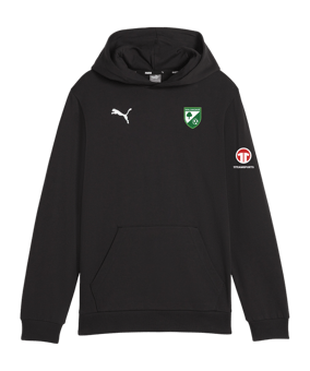 PUMA teamGOAL Casuals Hoody Kids Schwarz F03