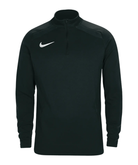 Nike Team Training HalfZip Sweatshirt Kids Schwarz F010 - schwarz