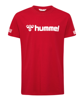 Hummel GO 2.0 LOGO T-Shirt Kids Rot F3062