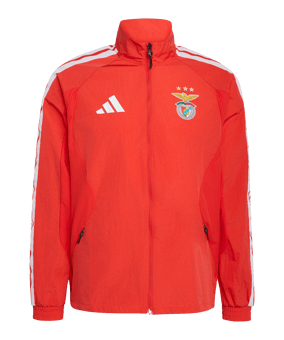 adidas Benfica Lissabon Anthem Jacke Rot - rot