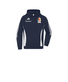 adidas Tiro 24 Hoody Kids Blau Weiss