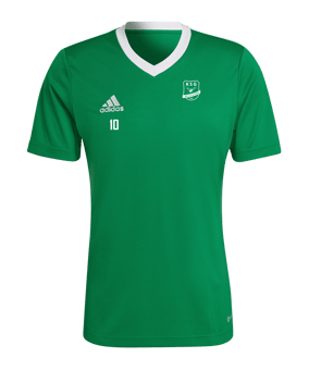 adidas Entrada 22 Trikot Grün