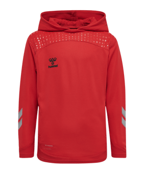 Hummel hmlLEAD Poly Hoody Kids Rot F3062 - rot