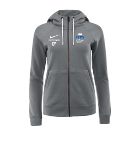 Nike Park 20 Fleece Kapuzenjacke Damen Grau F071