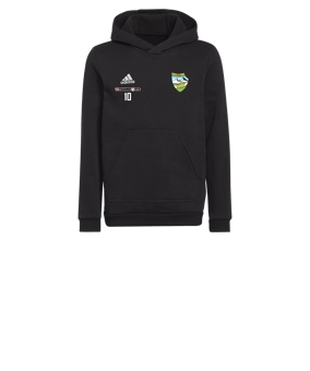 adidas Entrada 22 Hoody Kids Schwarz